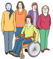 group_woman_with_wheelchair